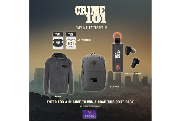 Win a Crime 101 Prize Pack