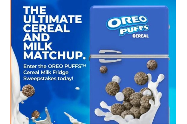 Win a OREO PUFFS Fridge