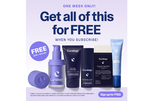 Free Curology Skincare Kit