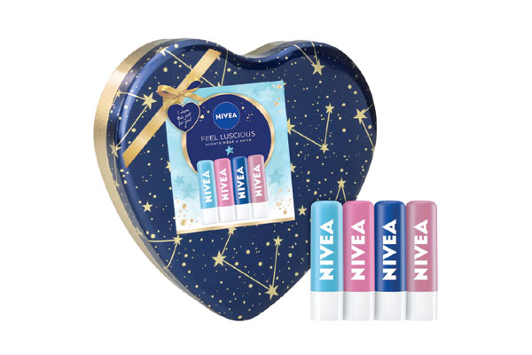 Free Nivea Lip Balm Set