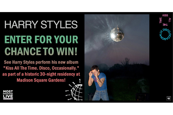 Win Harry Styles Concert Tickets