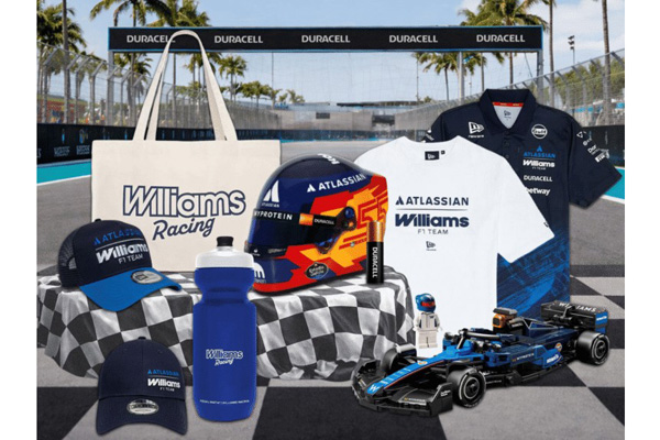 Free Williams Racing Water Bottle
