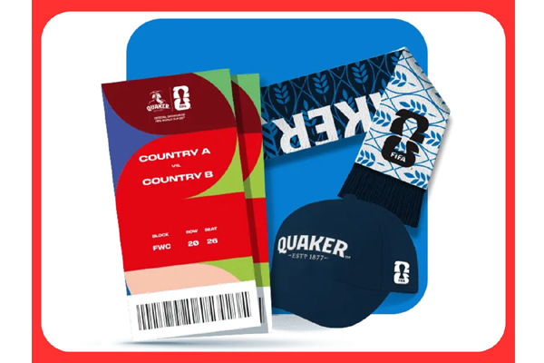 Win 1 of 1679 Quaker FIFA World Cup Backpacks