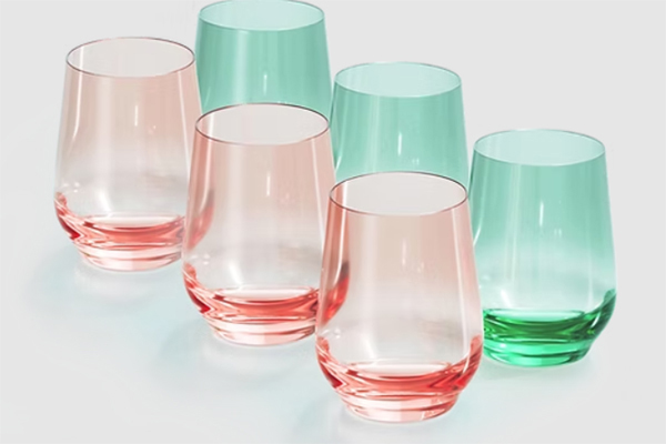 Free Estelle Colored Glass Set
