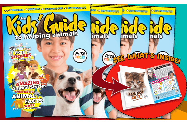 Free Kids’ Helping Animals Magazine
