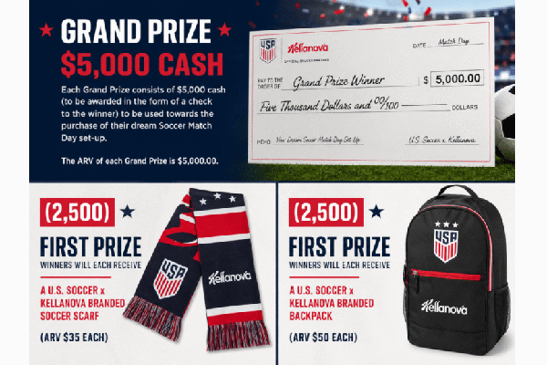 Free U.S. Soccer Backpack
